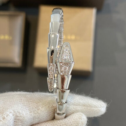 [Eternal Jewelry]SERPENTI BRACELET DIAMONDS SILVER