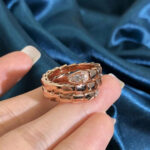 [Eternal Jewelry]SERPENTS DOUBLE ROW DIAMOND RING - 图片 4