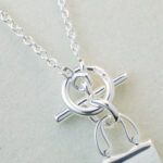 [Eternal Jewelry]POP H PEDANT SILVER NECKLACE - 图片 9