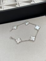 [Eternal Jewelry]CLOVER SILVER MOP 5 MOTIF BRACELET - 图片 3