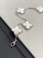 [Eternal Jewelry]CLOVER SILVER MOP 5 MOTIF BRACELET - 图片 6