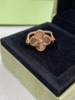 [Eternal Jewelry]CLOVER RIVERSIBLE ROSE GOLD RING - 图片 3