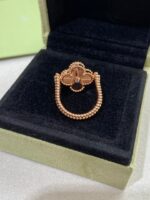 [Eternal Jewelry]CLOVER RIVERSIBLE ROSE GOLD RING - 图片 4