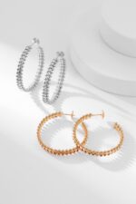[Eternal Jewelry]CLASH HOOP EARRINGS - 图片 3