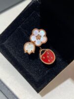[Eternal Jewelry]LUCKY 3 MOTIF ROSE GOLD RING - 图片 3