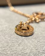 [Eternal Jewelry]DREAM MOP DIAMOND PAVED PINK GOLD NECKLACE - 图片 7