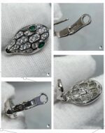 [Eternal Jewelry]SERPENT DIAMOND STUD EARRINGS - 图片 8