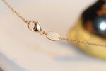 [Eternal Jewelry]JEUX MALACHITE 1 DIAMOND PINK GOLD NECKLACE - 图片 5