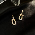[Eternal Jewelry]FORCE 10 FULL DIAMOND DROP EARRINGS MEDIUM MODEL - 图片 2