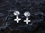 [Eternal Jewelry]VIDYLLE SILVER DIAMOND MINI DROP EARRINGS - 图片 6