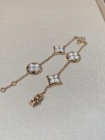 [Eternal Jewelry]STAR AND SUN 5 MOTIF MOP PINK GOLD BRACELET - 图片 5