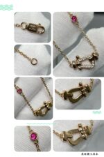 [Eternal Jewelry]FORCE 10 DIAMOND PINK GOLD NECKLACE - 图片 7