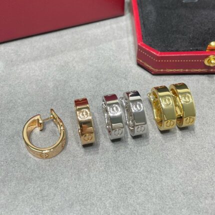 [Eternal Jewelry]LOVE 5.5MM EARRINGS