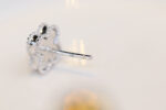 [Eternal Jewelry]CLOVER MINI TURQUOISE SILVER STUD EARRINGS - 图片 6