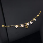 [Eternal Jewelry]LOGO 6 MOTIF STAR AND SUN GOLD BRACELET - 图片 4