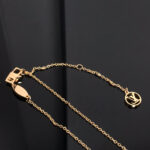 [Eternal Jewelry]COLOR BLOSSOM PINK MOP SUN GOLD NECKLACE - 图片 4