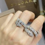 [Eternal Jewelry]SERPENTI RING SILVER DIAMOND PAVED - 图片 3