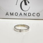 [Eternal Jewelry]LOVE RING 4MM 1 DIAMOND - 图片 4