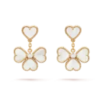 [Eternal Jewelry]CLOVER SWEET WHITE MOP EARRINGS - 图片 2