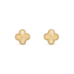 [Eternal Jewelry]CLOVER MINI 9.5MM LASER EARRINGS - 图片 2