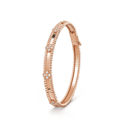 [Eternal Jewelry]CLOVER BRACELET 4MM DIAMONDS