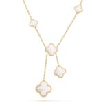 [Eternal Jewelry]CLOVER MOTHER OF PEARL NECKLACE 6 MOTIF - 图片 2