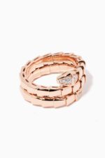 [Eternal Jewelry]SERPENTS DOUBLE ROW DIAMOND RING - 图片 2