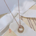 [Eternal Jewelry]TRINITY NECKLACE GOLD  DIAMONDS - 图片 4