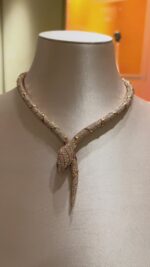 [?Eternal Jewelry?]HAUTE COUTURE GOLD SERPENTI NECKLACE - Image 2
