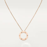 [Eternal Jewelry]LOVE NECKLACE 16MM 3 DIAMONDS - 图片 2