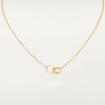 [Eternal Jewelry]LOVE NECKLACE DOUBLE RING GOLD - 图片 2