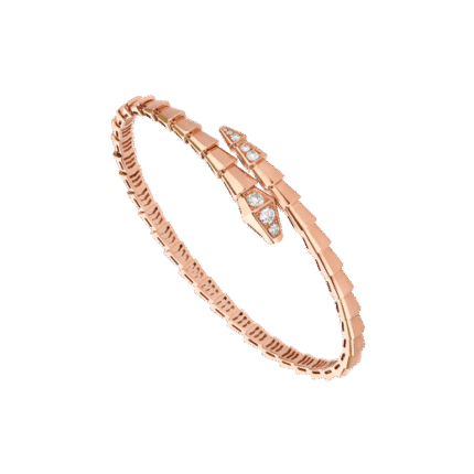 [Eternal Jewelry]SERPENTI BRACELET DIAMONDS PINK GOLD