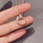 [Eternal Jewelry]TRINITY NECKLACE GOLD  DIAMONDS - 图片 6