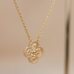 [Eternal Jewelry]CLOVER 15MM  BRONZING NECKLACE - 图片 4