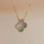 [Eternal Jewelry]CLOVER 15MM  GRAY MOTHER OF PEARL NECKLACE - 图片 3