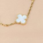 [Eternal Jewelry]CLOVER  5 MOTIF WHITE MOP BRACELET - 图片 10
