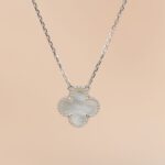 [Eternal Jewelry]CLOVER  15MM WHITE MOTHER-OF-PEARL SILVER - 图片 6