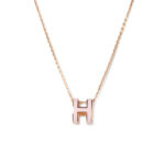 [Eternal Jewelry]POP H PEDANT PINK GOLD - 图片 2