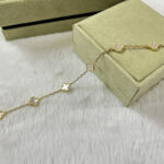 [Eternal Jewelry]CLOVER 6 MOTIF WHITE MOP BRACELET - 图片 4