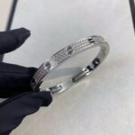 [Eternal Jewelry]LOVE BRACELET 6.1MM DIAMOND-PAVED CERAMIC - 图片 9