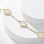 [Eternal Jewelry]CLOVER 10 MOTIFS WHITE MOTHER OF PEARL NECKLACE - 图片 7