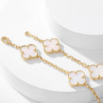 [Eternal Jewelry]CLOVER 10 MOTIFS WHITE MOTHER OF PEARL NECKLACE - 图片 8