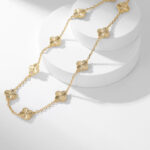 [Eternal Jewelry]CLOVER 10 MOTIFS LASER NECKLACE - 图片 4