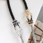[Eternal Jewelry]FORCE LARGE HORSESHOE BLACK WHITE DIAMOND BRACELET ROSE GOLD - 图片 18