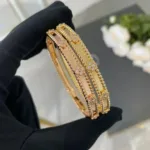 [Eternal Jewelry]CLOVER BRACELET 4MM DIAMONDS - 图片 8