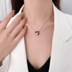 [Eternal Jewelry]LUCKY  CARNELIANS LADYBUG NECKLACE - 图片 2