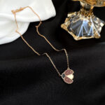 [Eternal Jewelry]LUCKY  CARNELIANS LADYBUG NECKLACE - 图片 3