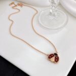 [Eternal Jewelry]LUCKY  CARNELIANS LADYBUG NECKLACE - 图片 4