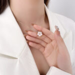 [Eternal Jewelry]LUCKY  WHITE MOP  PLUM BLOSSOM NECKLACE - 图片 8
