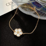 [Eternal Jewelry]LUCKY WHITE MOP PLUM BLOSSOM  BRACELET - 图片 2
